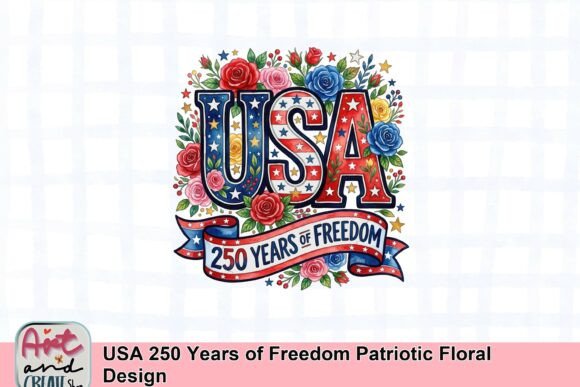 Celebrate America's Milestone: The USA 250 Years of Freedom Design