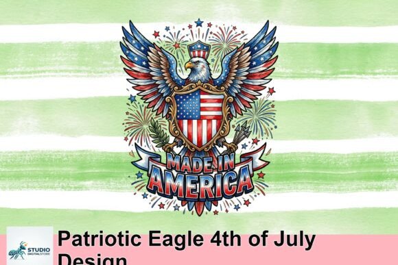 Celebrate American Pride with This Stunning Eagle Design