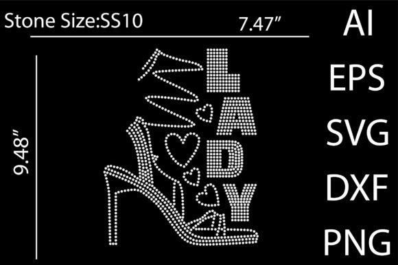 Sparkle and Style: Mastering Lady Rhinestone Templates